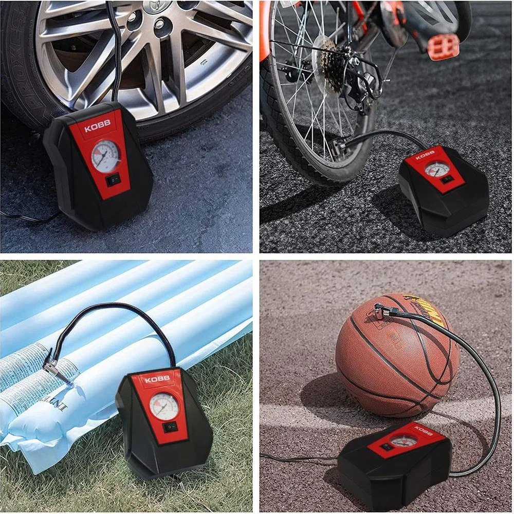 Kobb Kb100 12volt 100 Psı Analog Göstergeli Hava Lastik Şişirme P - Görsel 3