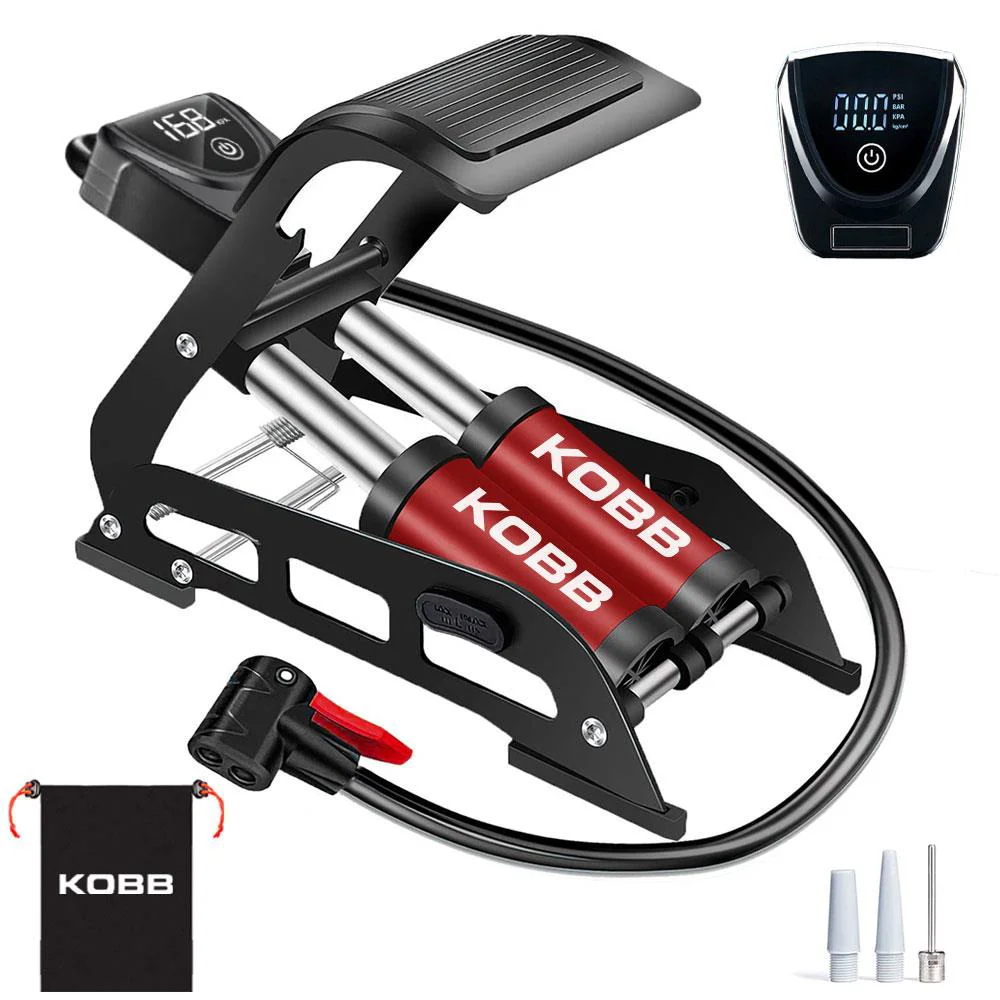 KOBB KB5402D Çift Pistonlu Dokunmatik Dijital Basınç Göstergeli Ayak Pompası + Taşıma Kılıfı KOBB KB5402D Çift Pistonlu Dokunmatik Dijital Basınç Göstergeli Ayak Pompası + Taşıma Kılıfı Fiyatı, Yorumları ve Özellikleri