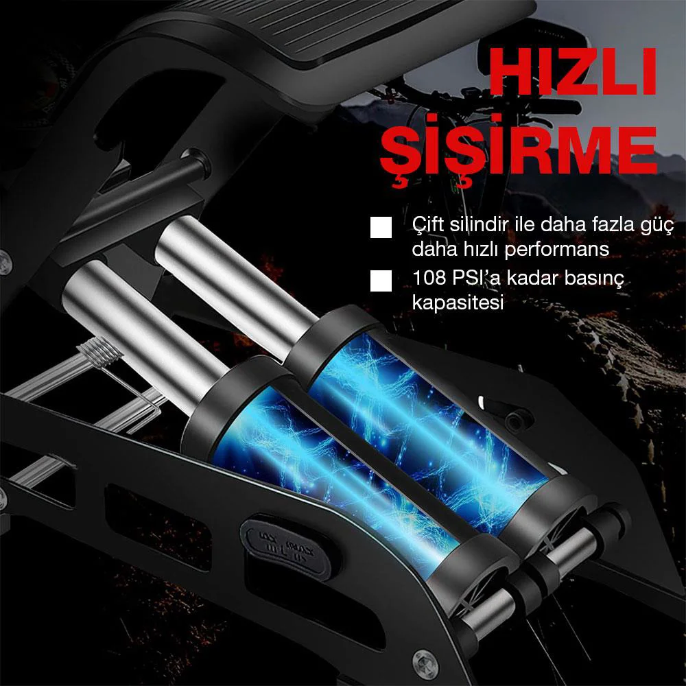 KOBB KB5402D Çift Pistonlu Dokunmatik Dijital Basınç Göstergeli Ayak Pompası + Taşıma Kılıfı KOBB KB5402D Çift Pistonlu Dokunmatik Dijital Basınç Göstergeli Ayak Pompası + Taşıma Kılıfı Fiyatı, Yorumları ve Özellikleri