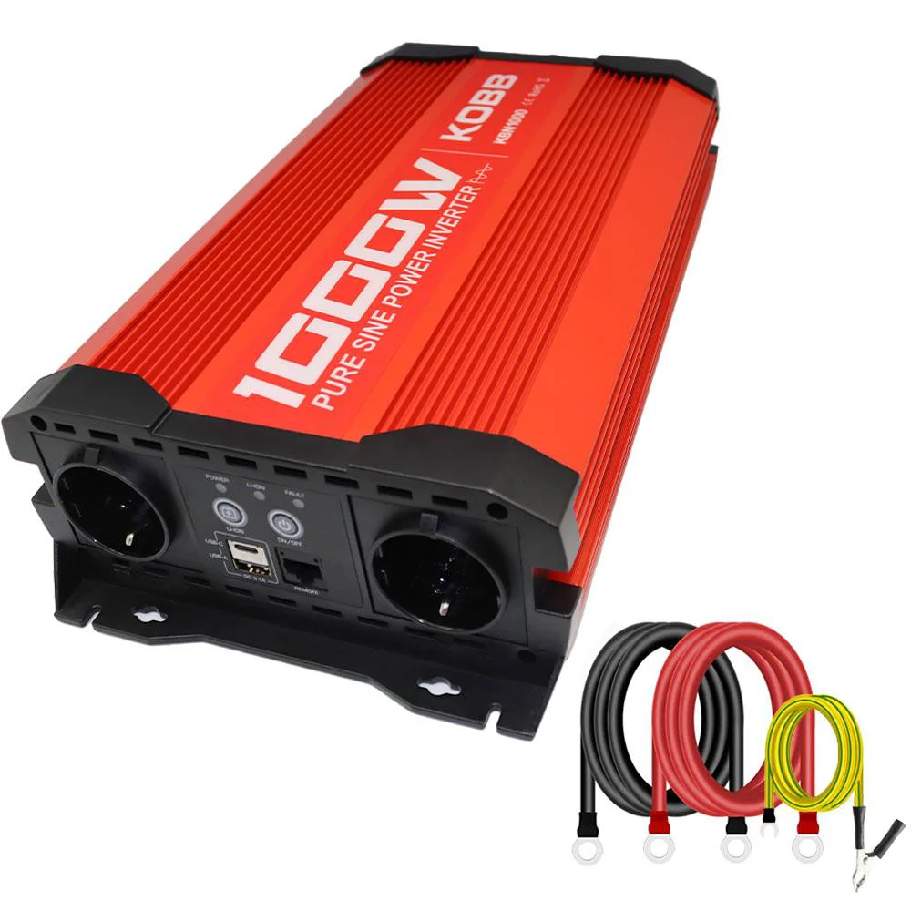 KOBB KBN1000 12V/220V 1000Watt Tam Sinüs Dönüştürücü İnvertör Fiyatı, Yorumları ve Özellikleri