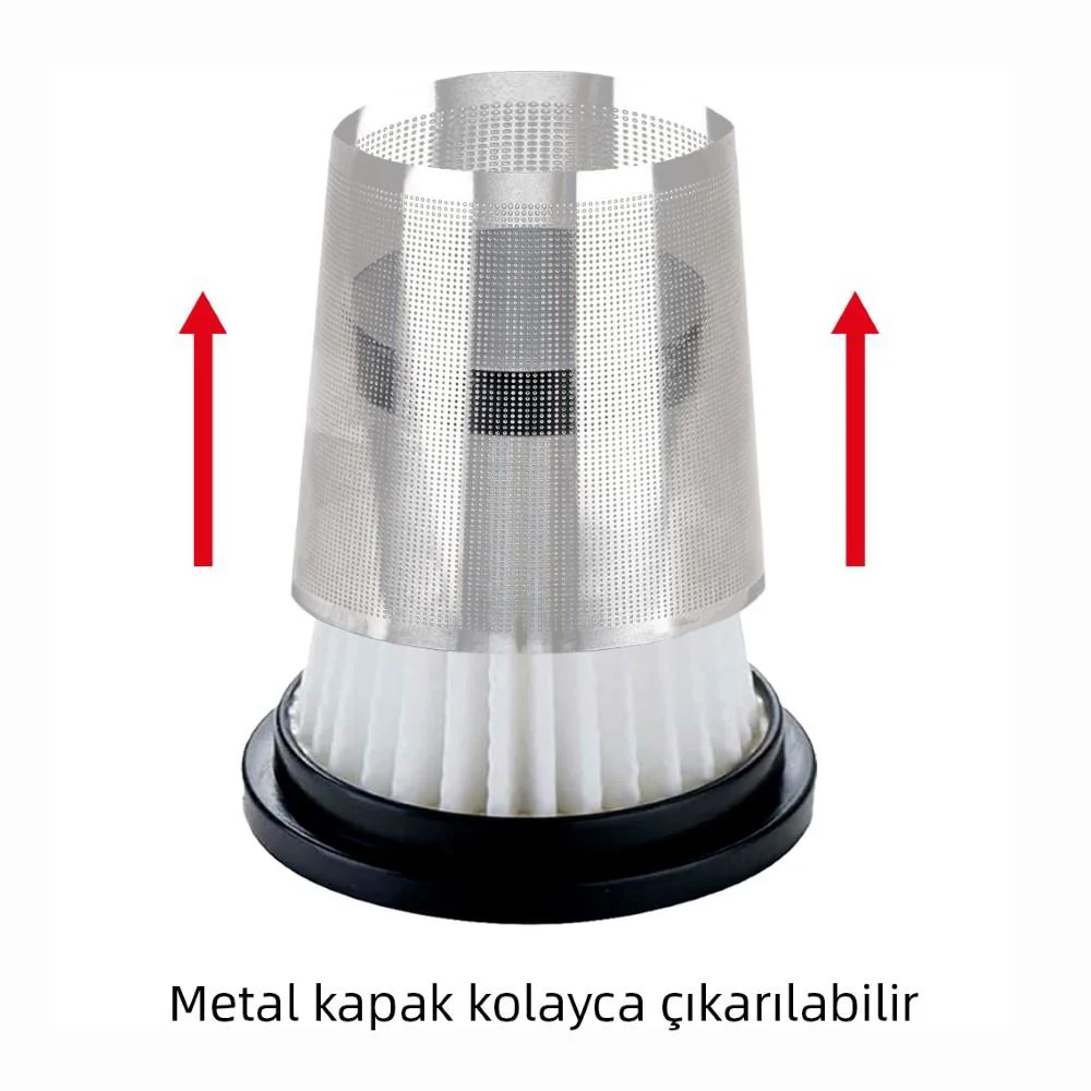 KOBB KBV20F 12V/Şarjlı Hibrit Araç Süpürgesi İçin Yedek HEPA+Çelik Filtre Fiyatı, Yorumları ve Özellikleri
