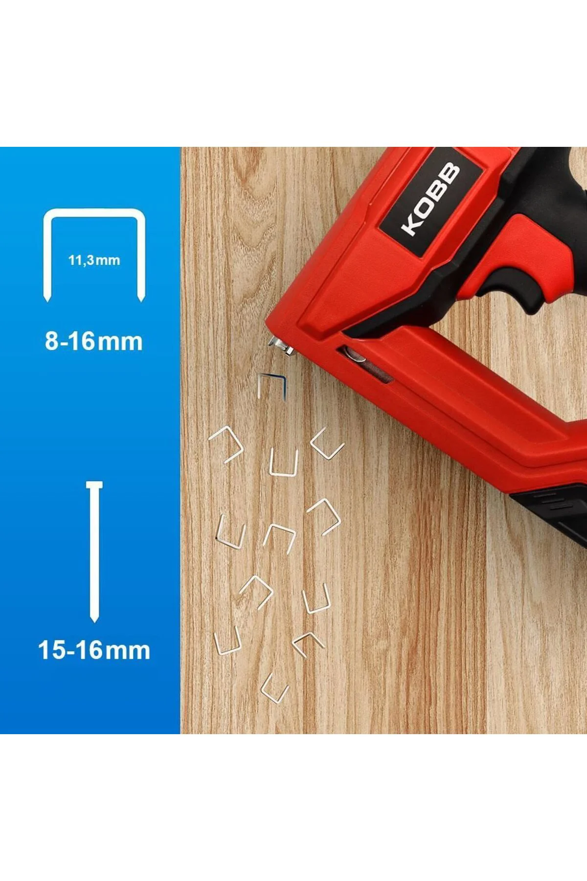 KOBB KBZ200B Elektrikli Zımba-Çivi Çakma Makinası