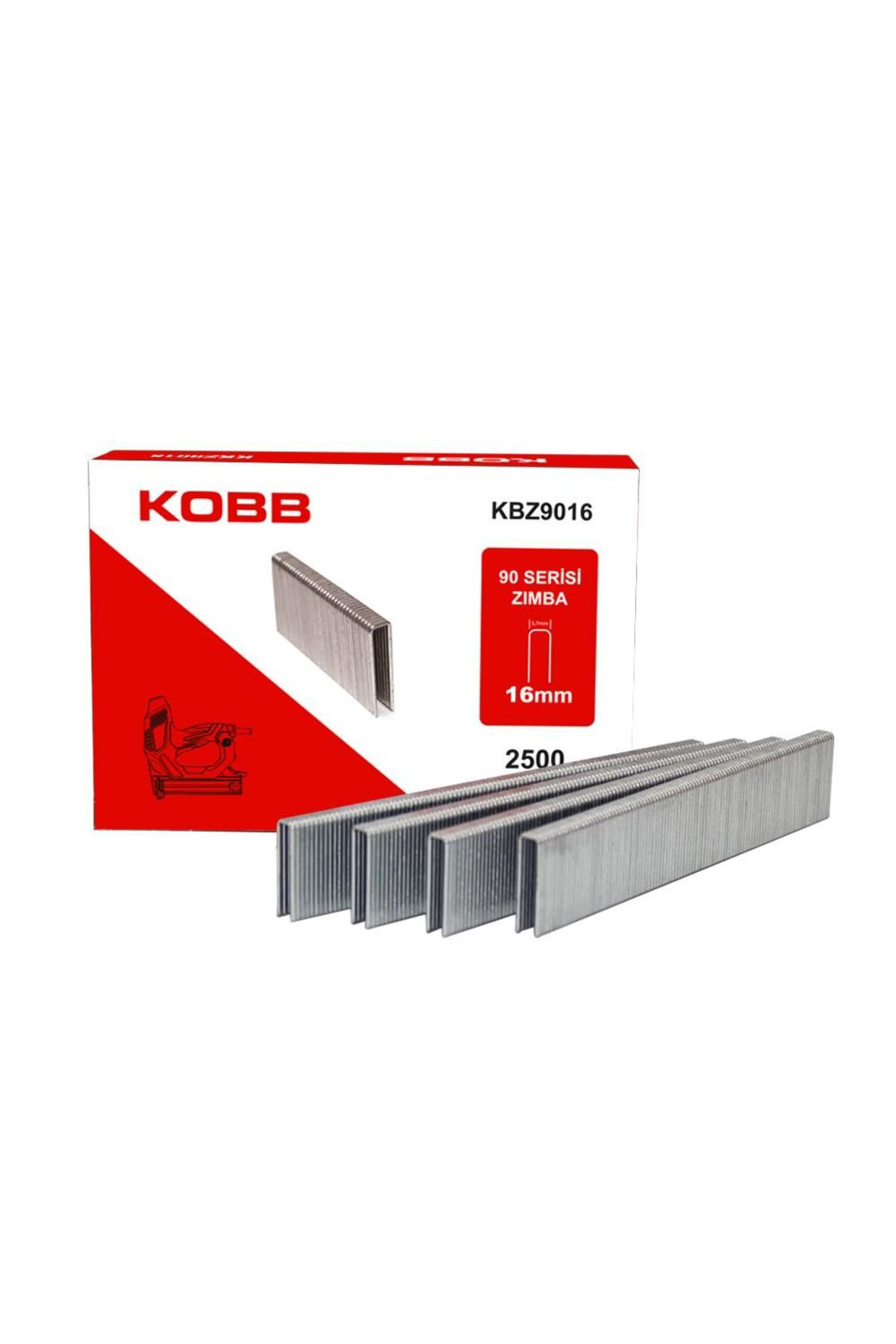 Yurt Marketing Kobb Kbz9016 16 Mm 2500 Adet U Zımba Teli