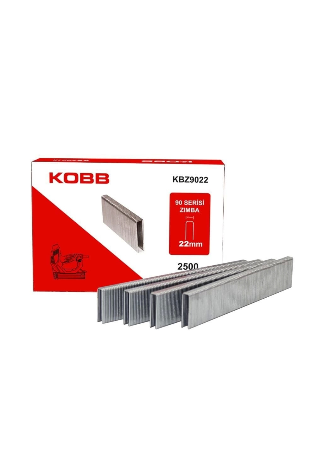 Hdyme Kobb Kbz9022 22 Mm 2500 Adet U Zımba Teli