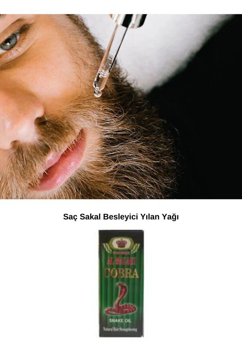 Kobra Saç ve Sakal Yağı 70ml - Yılan Yağı ile Gürleşdirici Besleyici Bakım Fiyatı, Yorumları ve Özellikleri