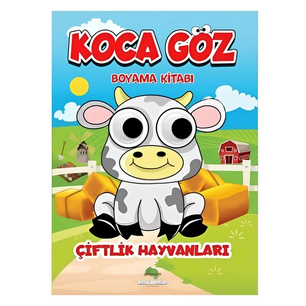Koca Göz Çiftlik Hayvanları Boyama Kitabı Koca Göz Çiftlik Hayvanları Boyama Kitabı