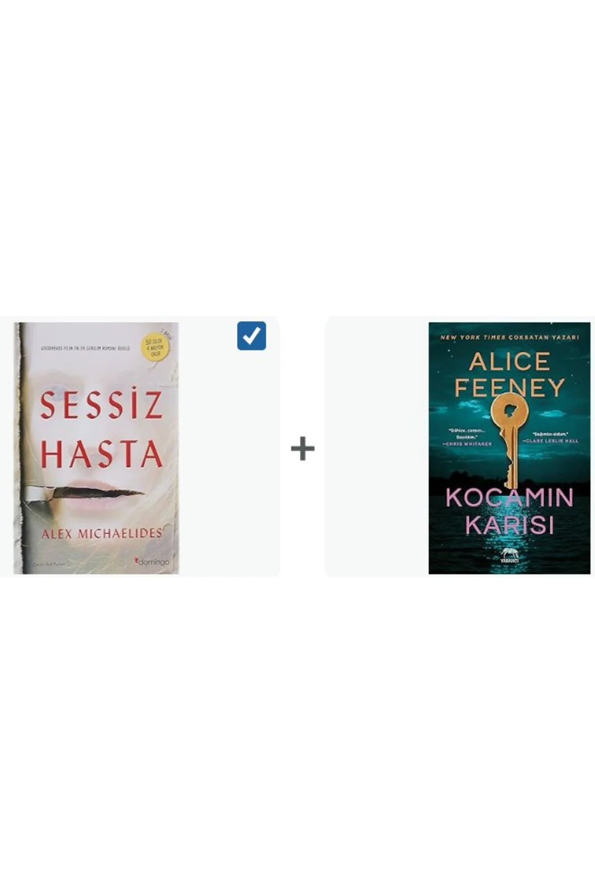 kocamin karisi +sessiz hasta=(2kitap)
