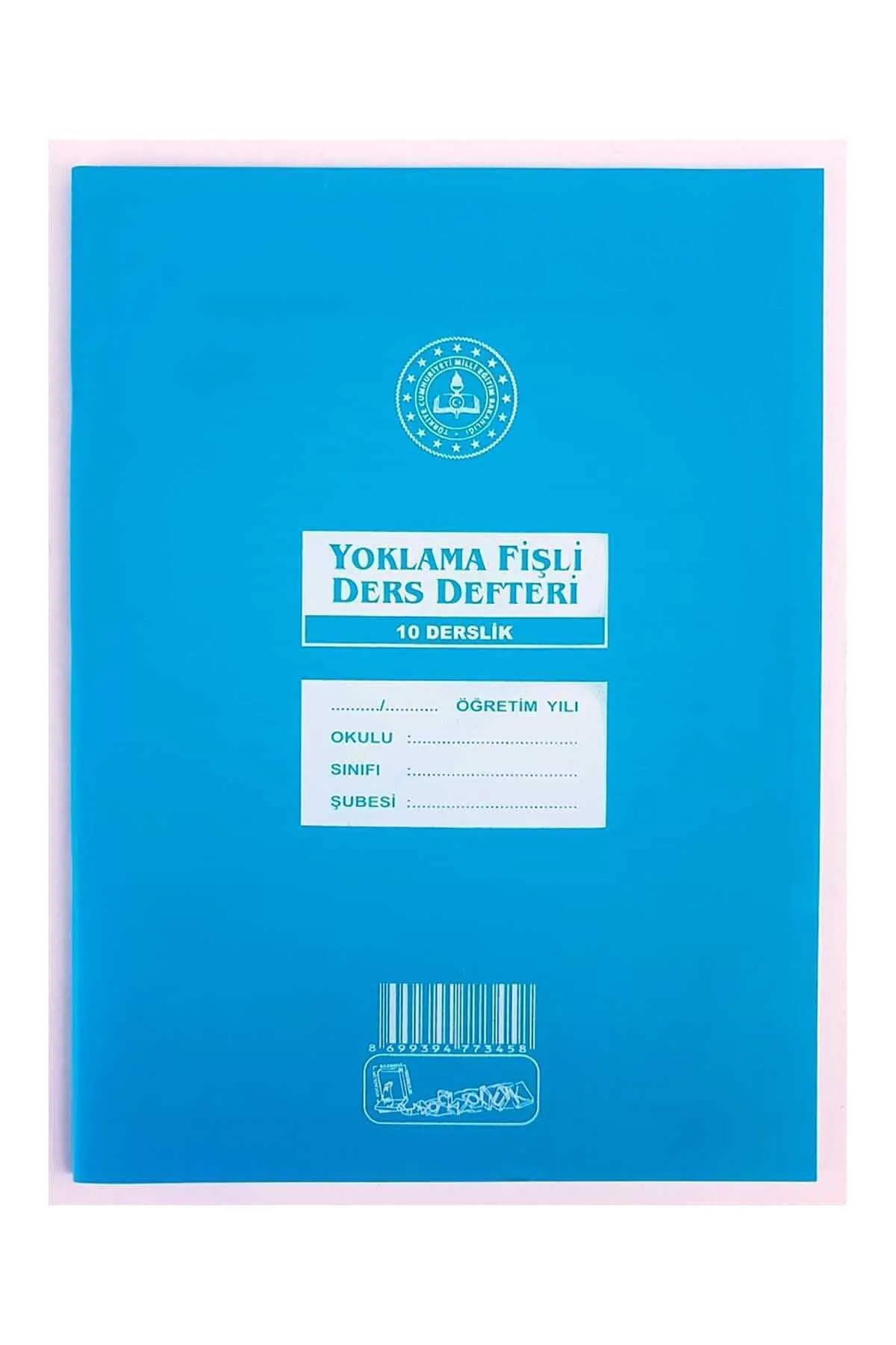 Kocaoluk Yoklama Fişli Ders Defteri 10 Derslik Plastik Kapak Kocaoluk Yoklama Fişli Ders Defteri 10 Derslik Plastik Kapak