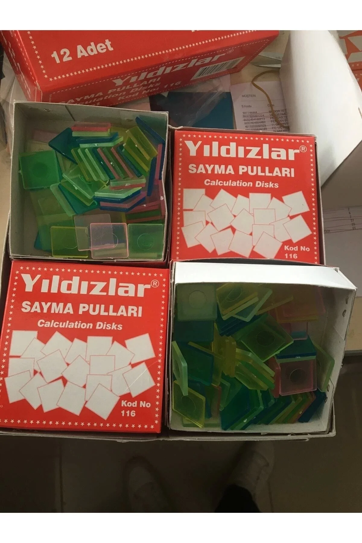 Kod:116 Sayma Pulları