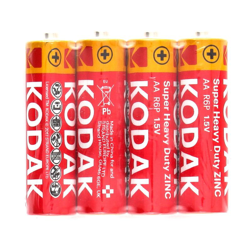 Kodak AA Pil Super Heavy Duty Çinko Karbon Kalem Pil 60 adet TdrT