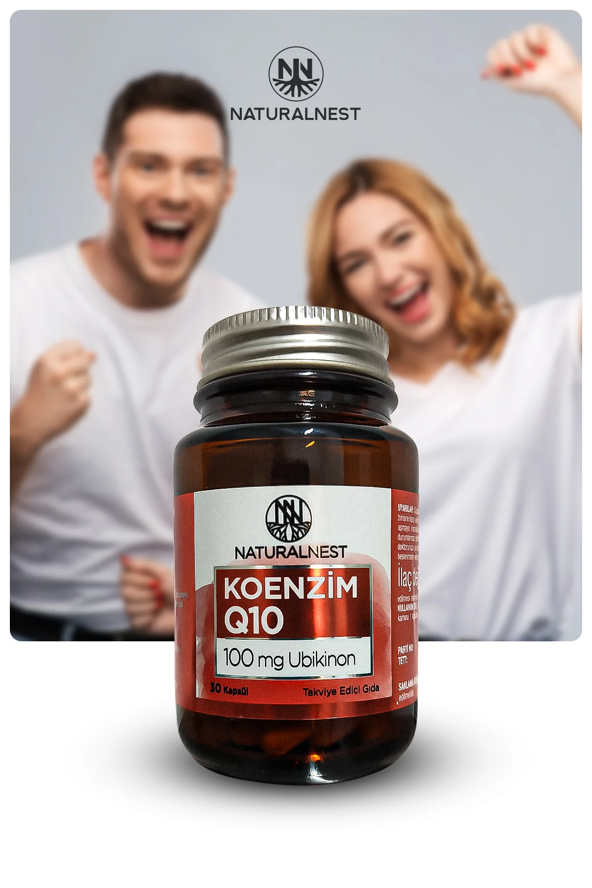 Koenzim Q10 Kapsül Takviye Edici Gıda 30 Kapsül
