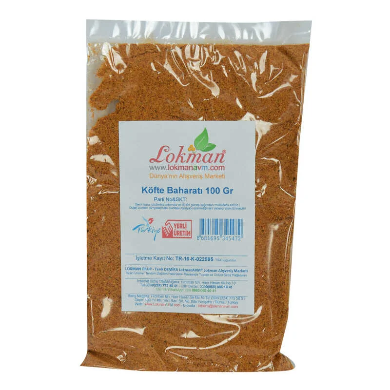 Köfte Baharatı Saf Baharat Karışımı 100 Gr - Efsane Lezzet Garantisi Köfte Baharatı Saf Baharat Karışımı 100 Gr - Efsane Lezzet Garantisi