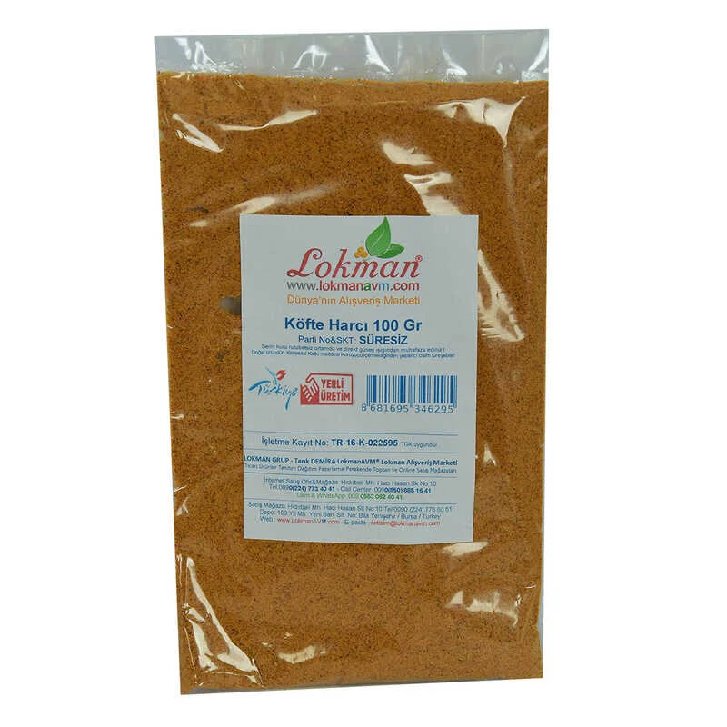 Köfte Harcı Baharat Karışımı 100 Gr - Evinde Restoran Lezzeti Fiyatı, Yorumları ve Özellikleri
