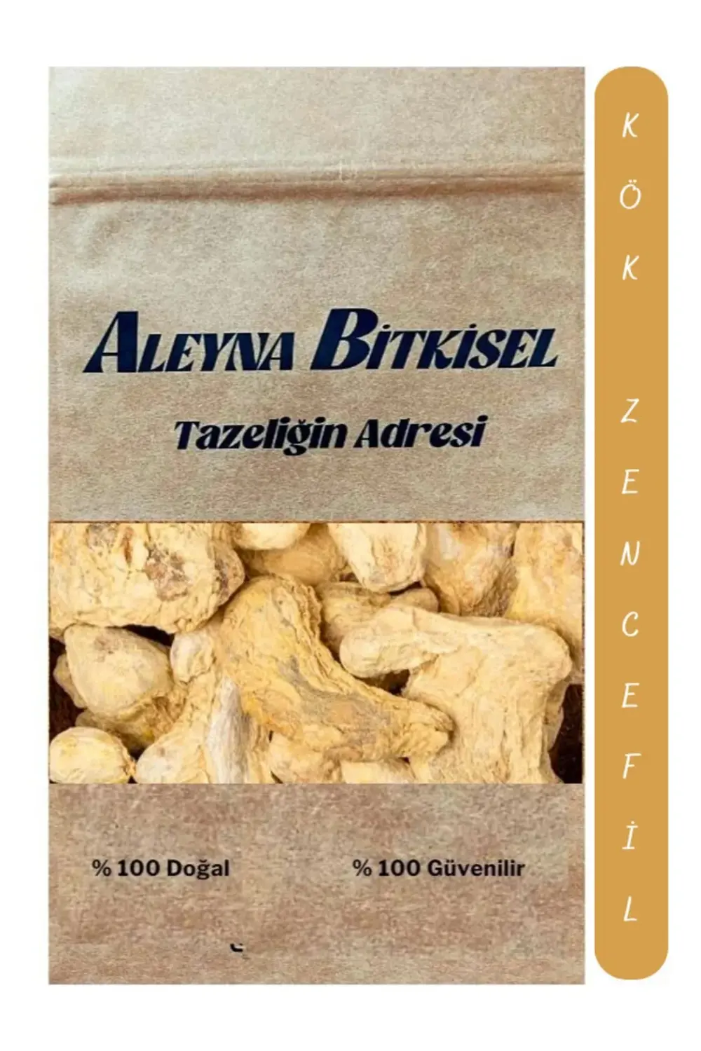 Aleyna Bitkisel Kök Zencefil 100 Gr