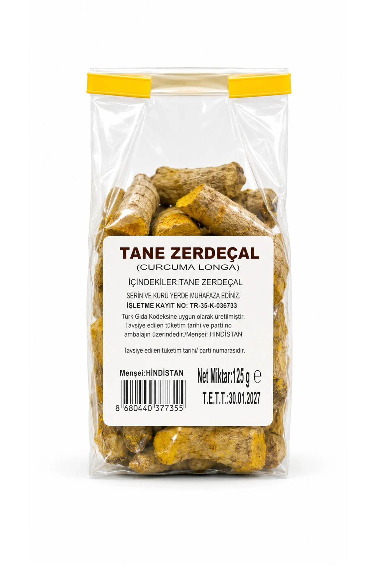 Kök Zerdeçal 125g - Görsel 2