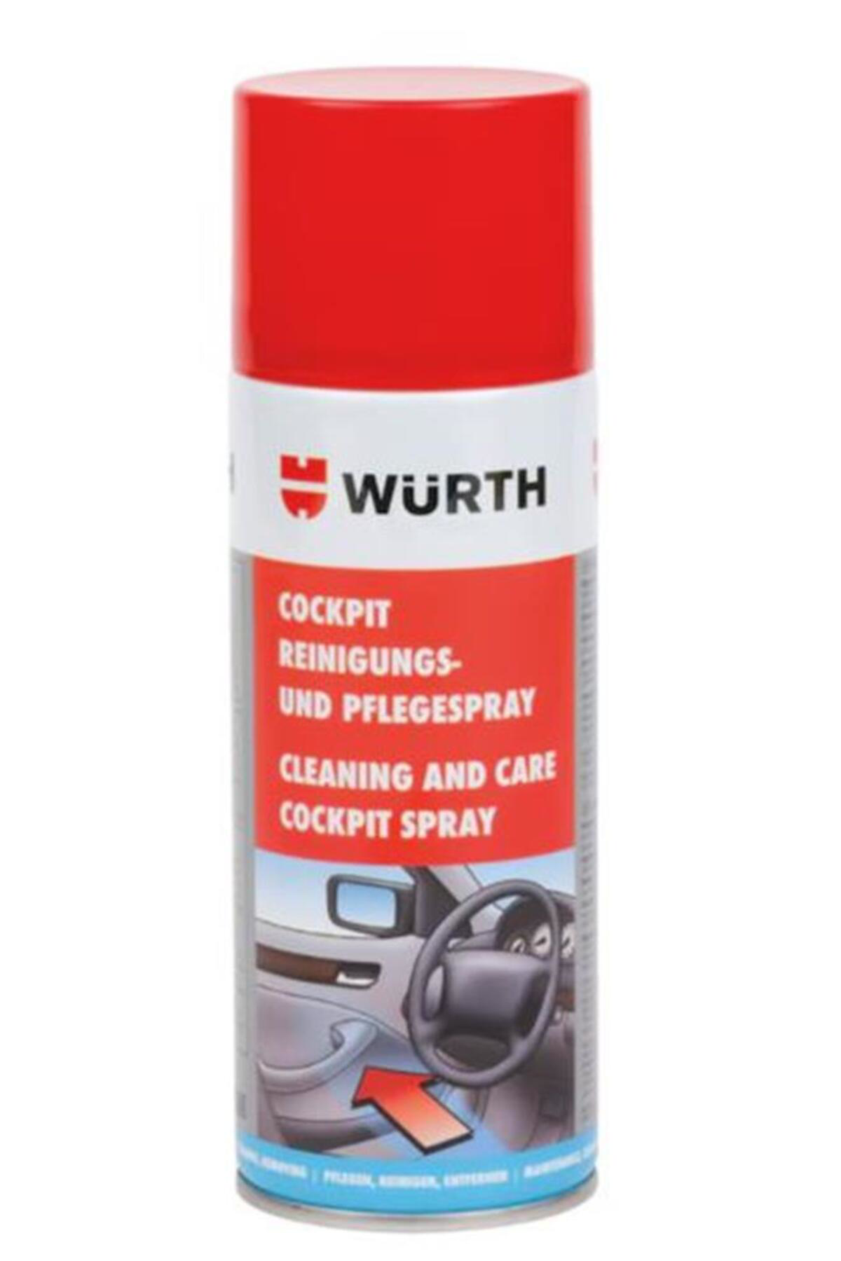 Würth Kokpit Temizleme-Bakim Spreyi 400Ml (08902221 028 24)
