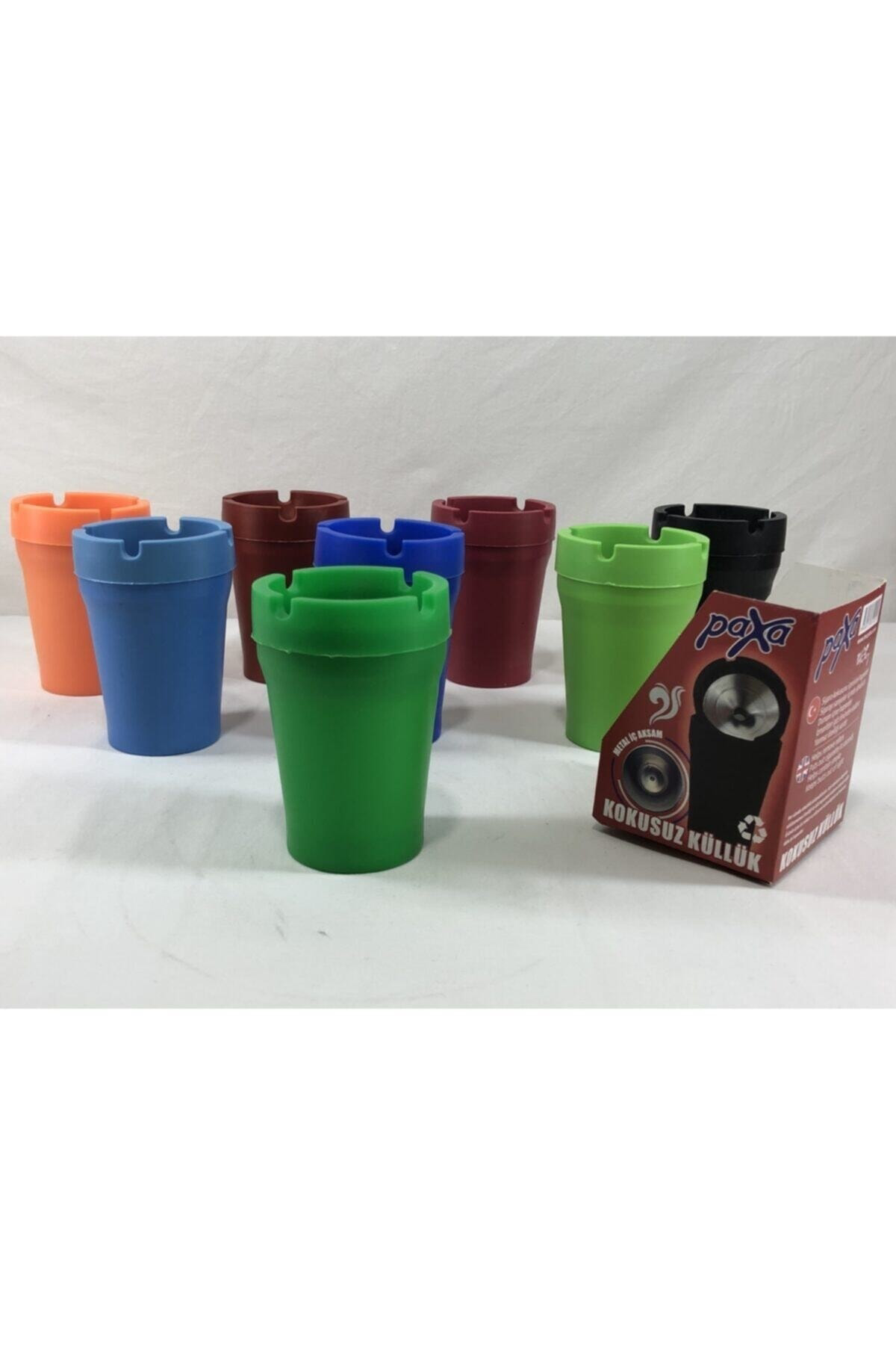 Koku Yapmayan Araç Küllüğü 8 Farklı Renk Dumansız Kokusuz Kül Tab