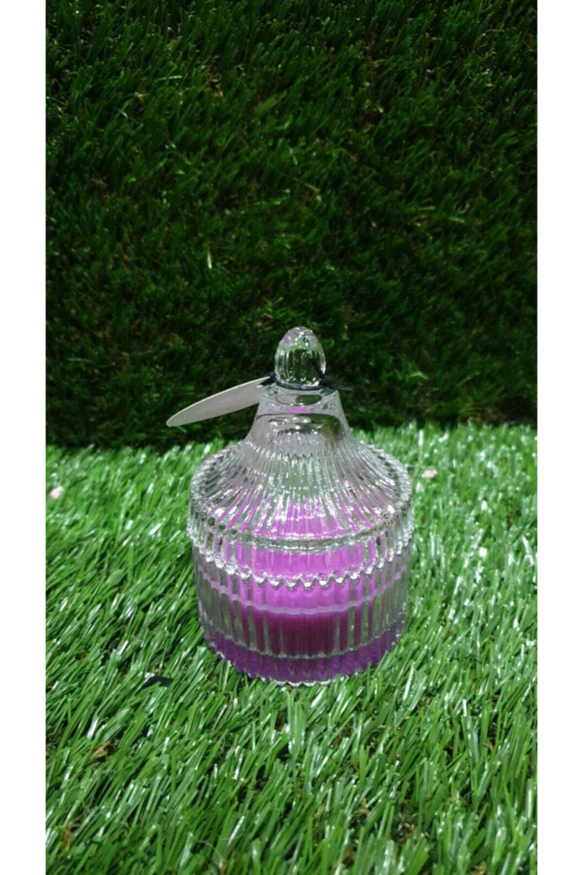 Elif Aksesuar Kokulu Cam Kavanoz Mum