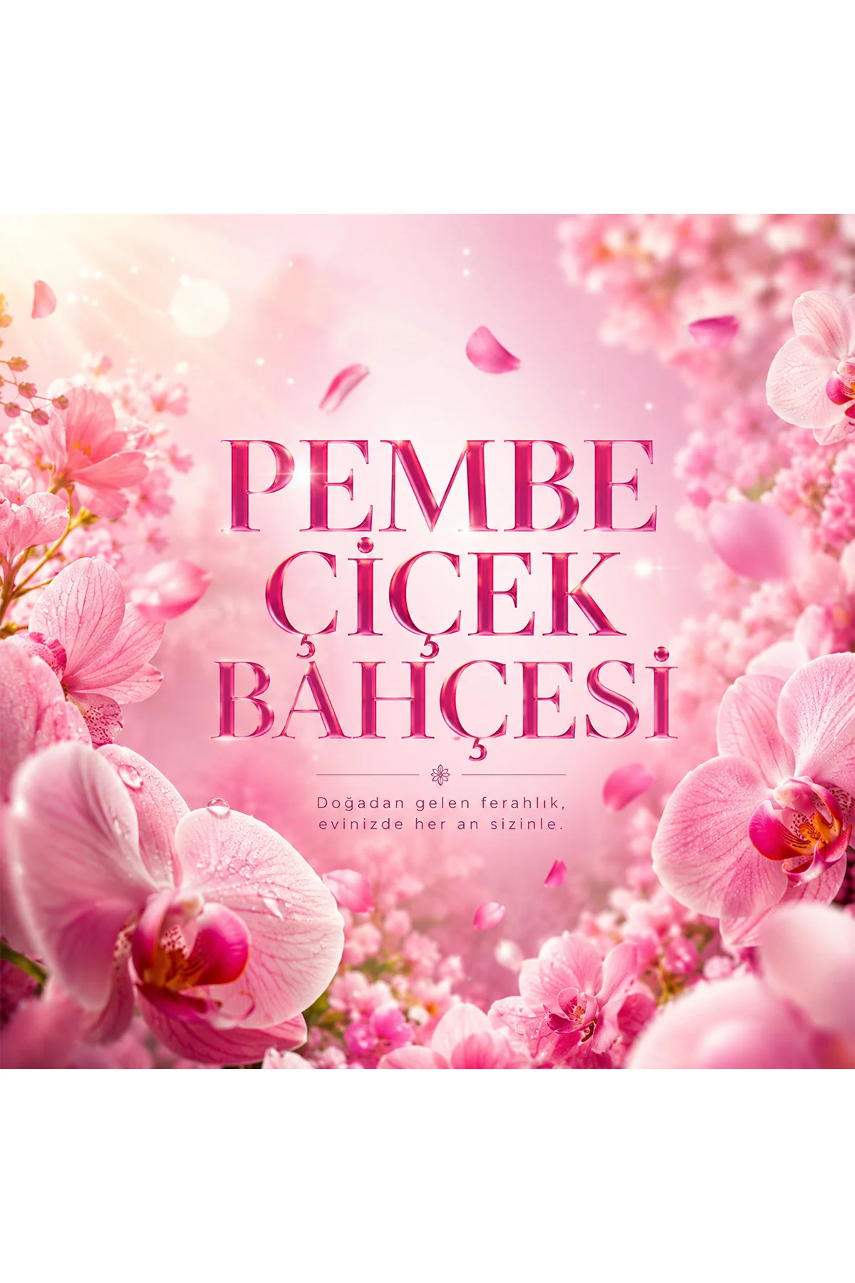 Kokulu Çubuklar Oda Kokusu, Pembe Çiçekler, 25ml