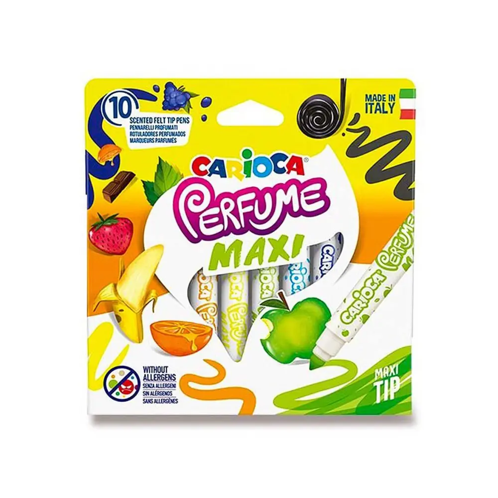 Kokulu Jumbo Keçeli Boya Kalemi 10'lu