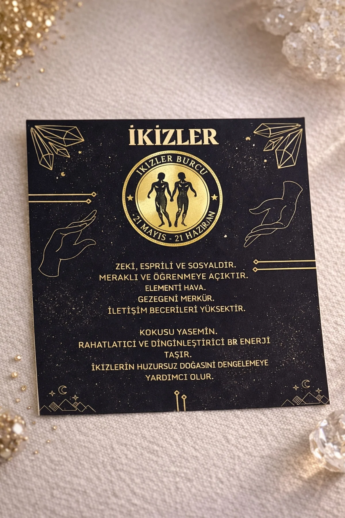 Kokulu Mum Kişiye Özel Hediyelik Burç Seti %100 Doğal (Soya Wax)