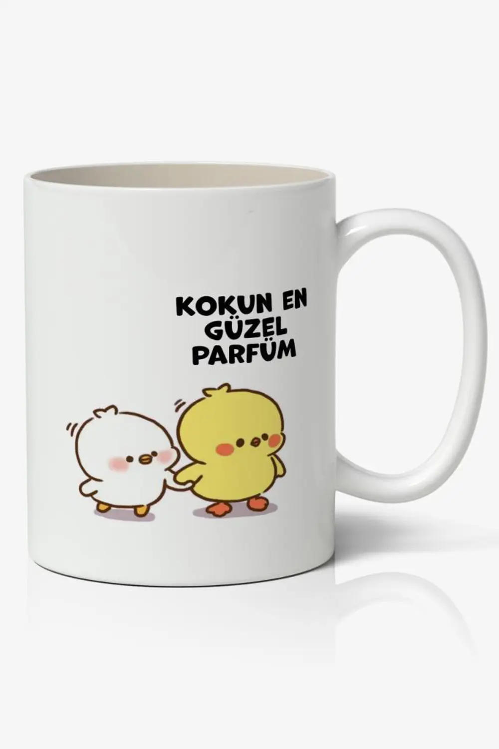 Kokun En Güzel Parfüm Sevimli Civcivler Tasarımlı Kupa Bardak Bas Kokun En Güzel Parfüm Sevimli Civcivler Tasarımlı Kupa Bardak Bas