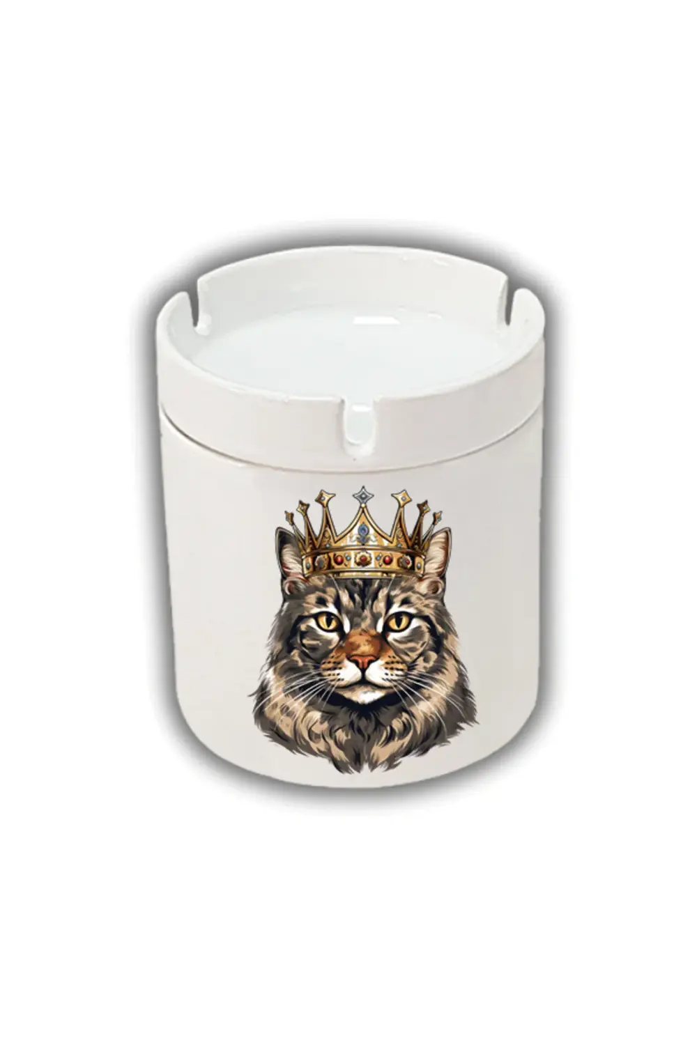 Kokusuz  Küllüğü - Kokusuz Kül Tablası - Doğart Sanat Taçlı