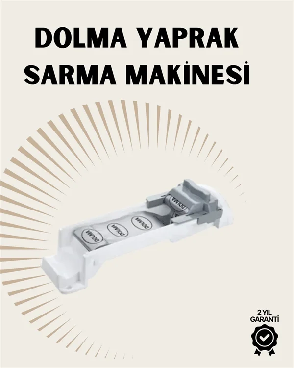 Kol Mekanizmalı Sarma Aleti – Sağlıklı Malzeme, Kusursuz Sunum
