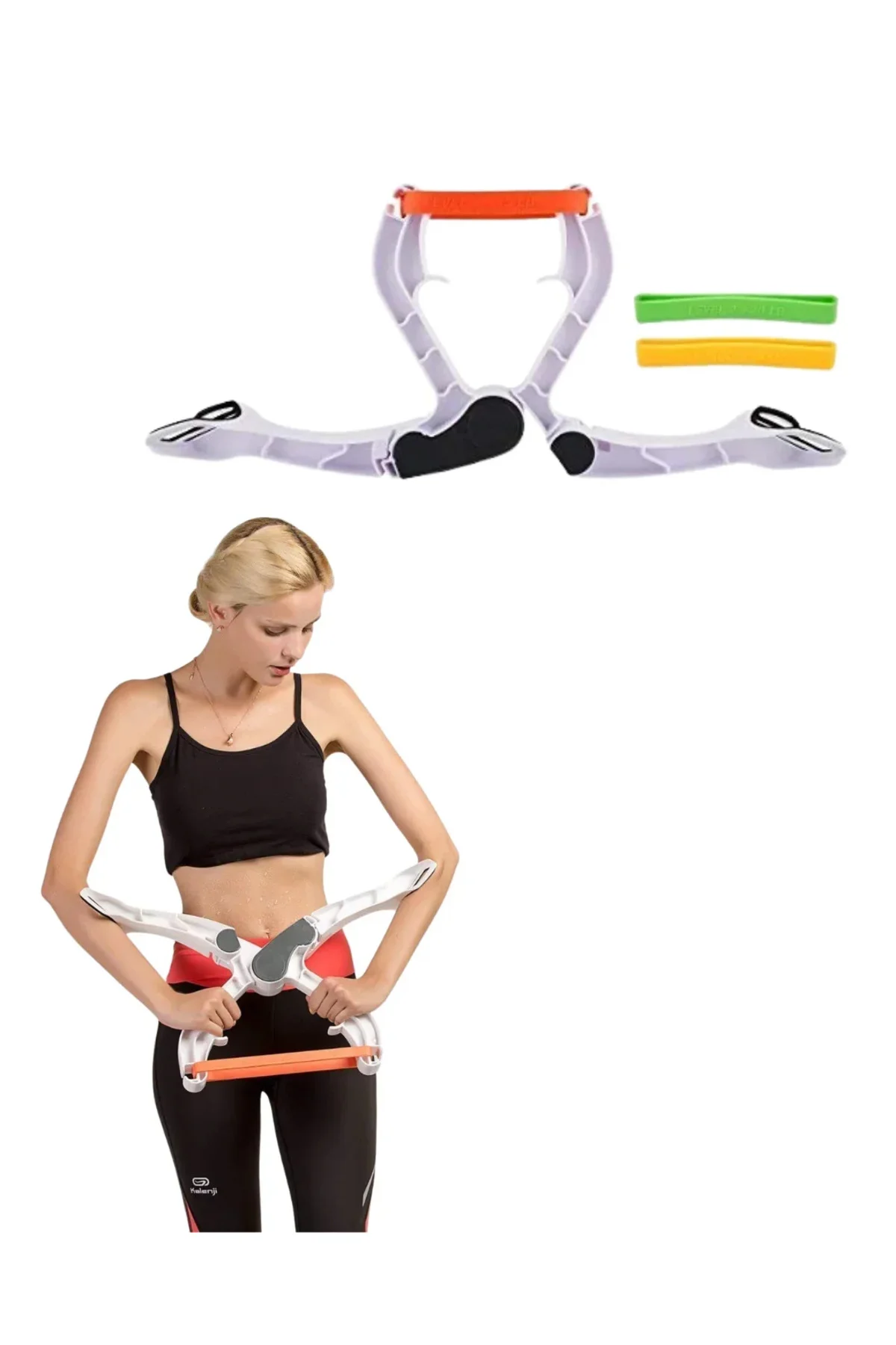 Kol Omuz Göğüs Çalıştırıcı Dirençli Fitness Egzersiz Aparatı Kol Omuz Göğüs Çalıştırıcı Dirençli Fitness Egzersiz Aparatı