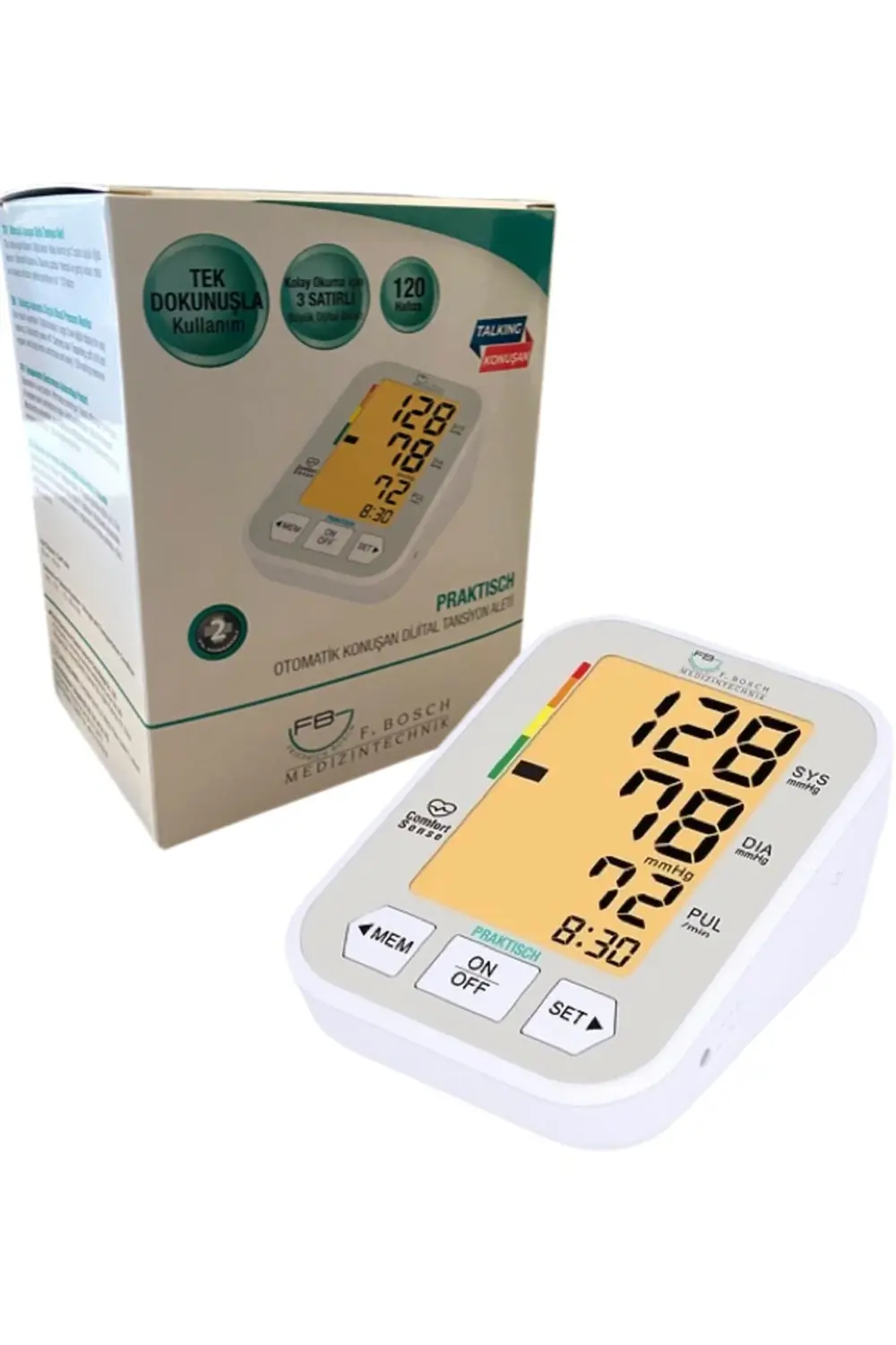 Kol Praktısch Konuşan Koldan Ölçer Tansiyon Aleti Bosch-999 Dijit