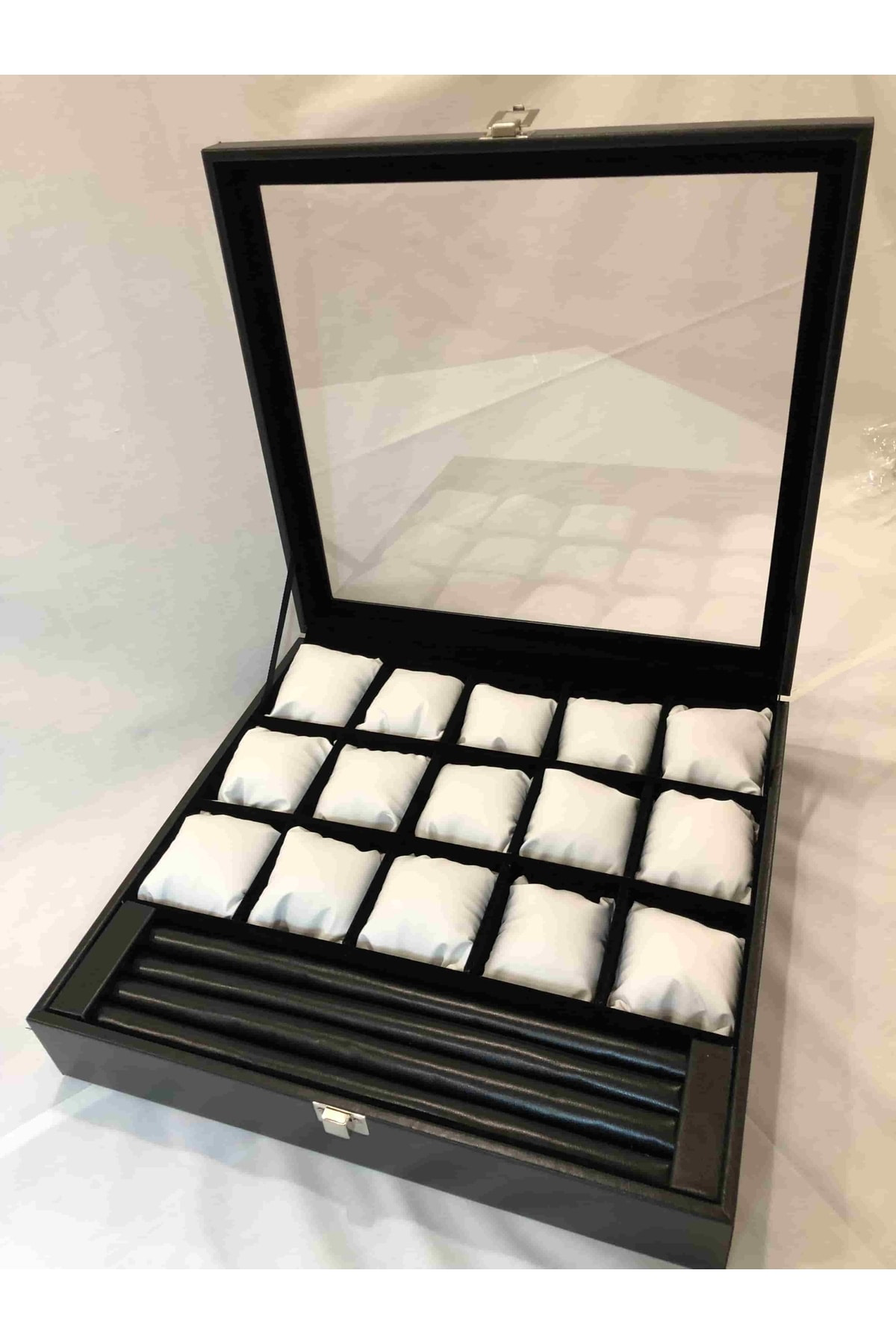 Kol Saatleri Küpe Kolye Bileklik Halhal Yüzük Saat Için 15 Bölme 