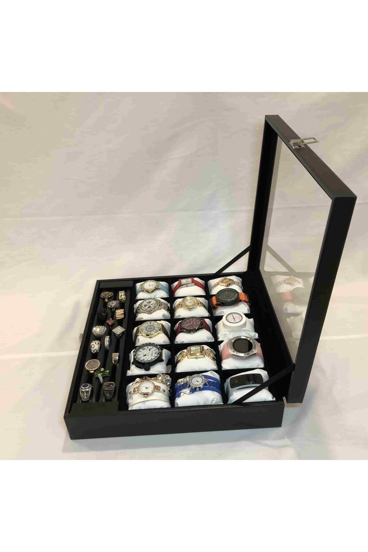 Kol Saatleri Küpe Kolye Bileklik Halhal Yüzük Saat Için 15 Bölme 