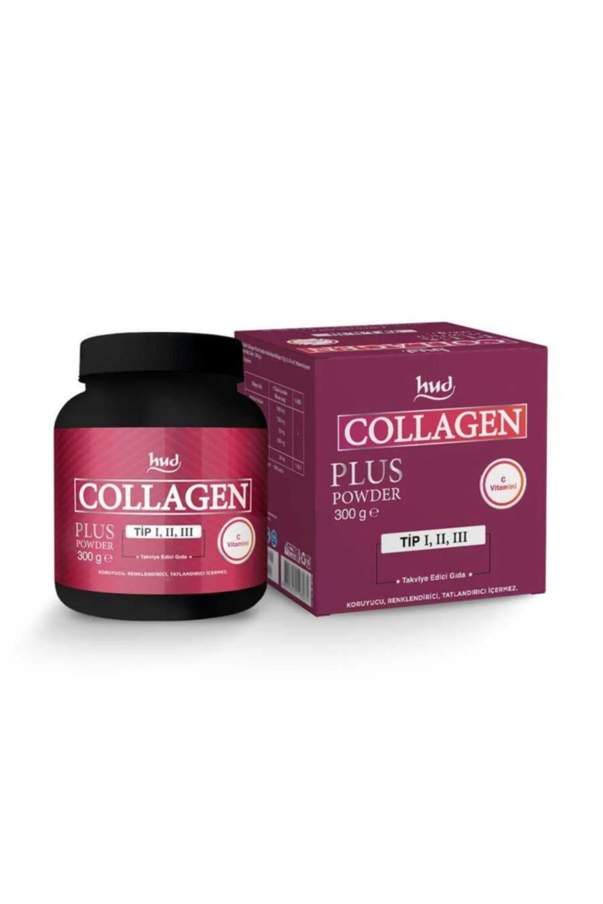 Kolajen Bakım Seti - (hud Collagen Plus + Destek Kollajen Krem + Destek Kollajen Sabunu)