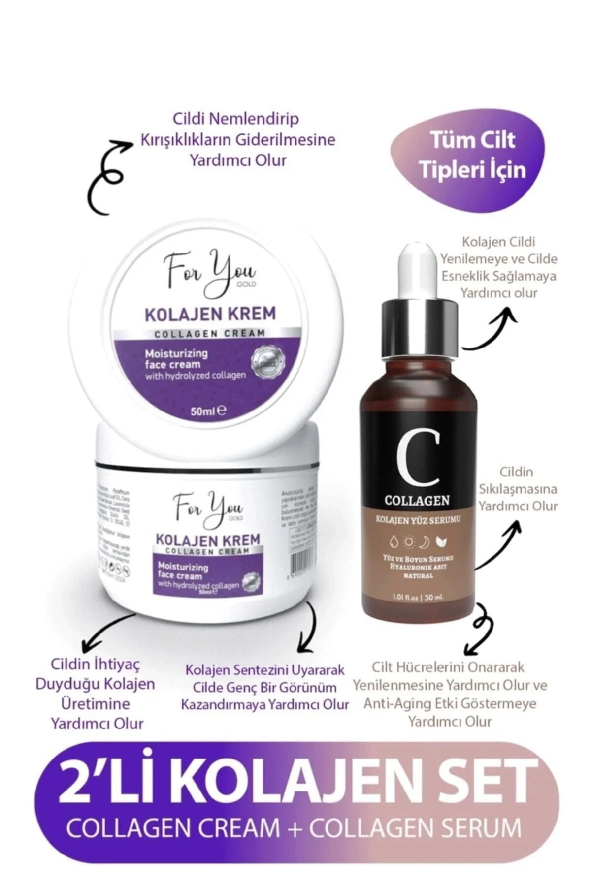 Kolajen Krem,anti-aging,kırışıklık Karşıtı,onarıcı,besleyici,canl
