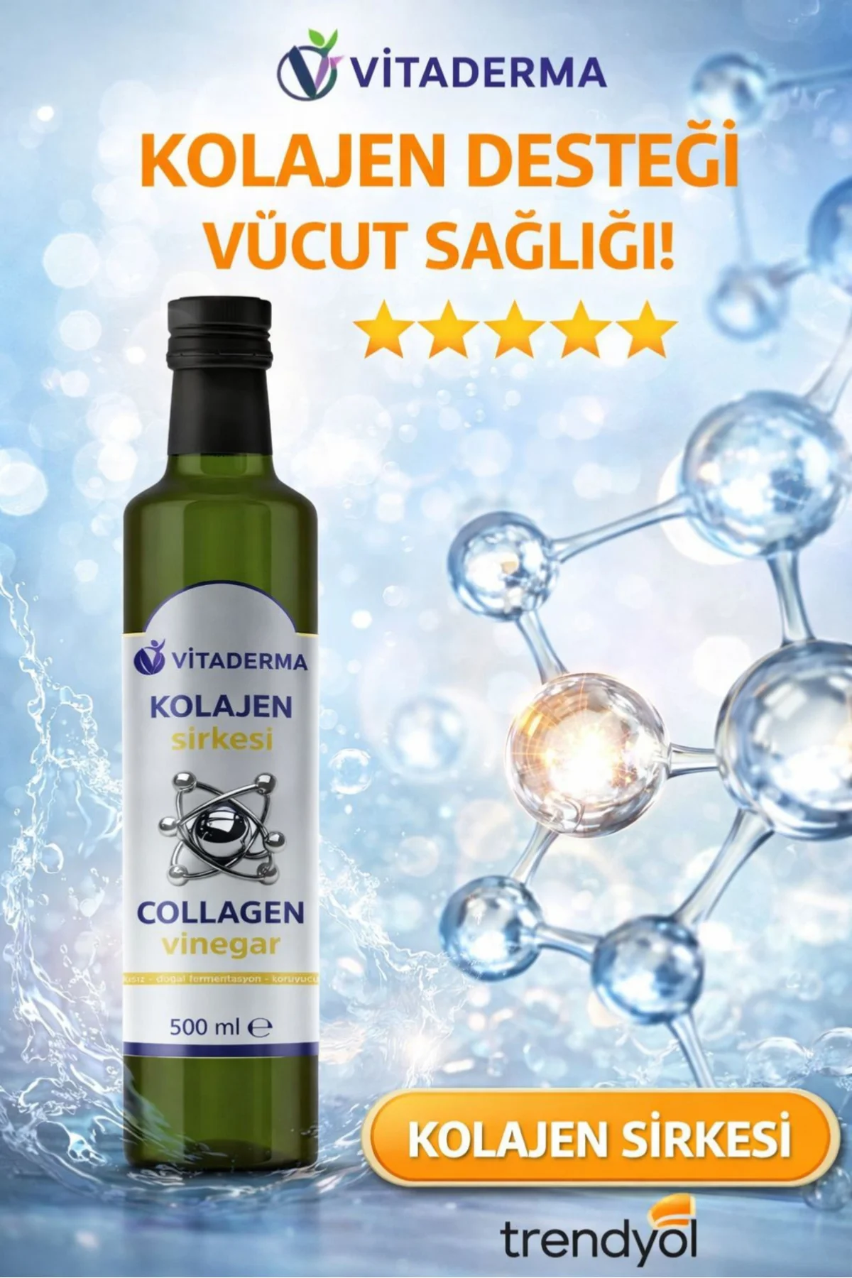 Kolajen Sirkesi 500 ML