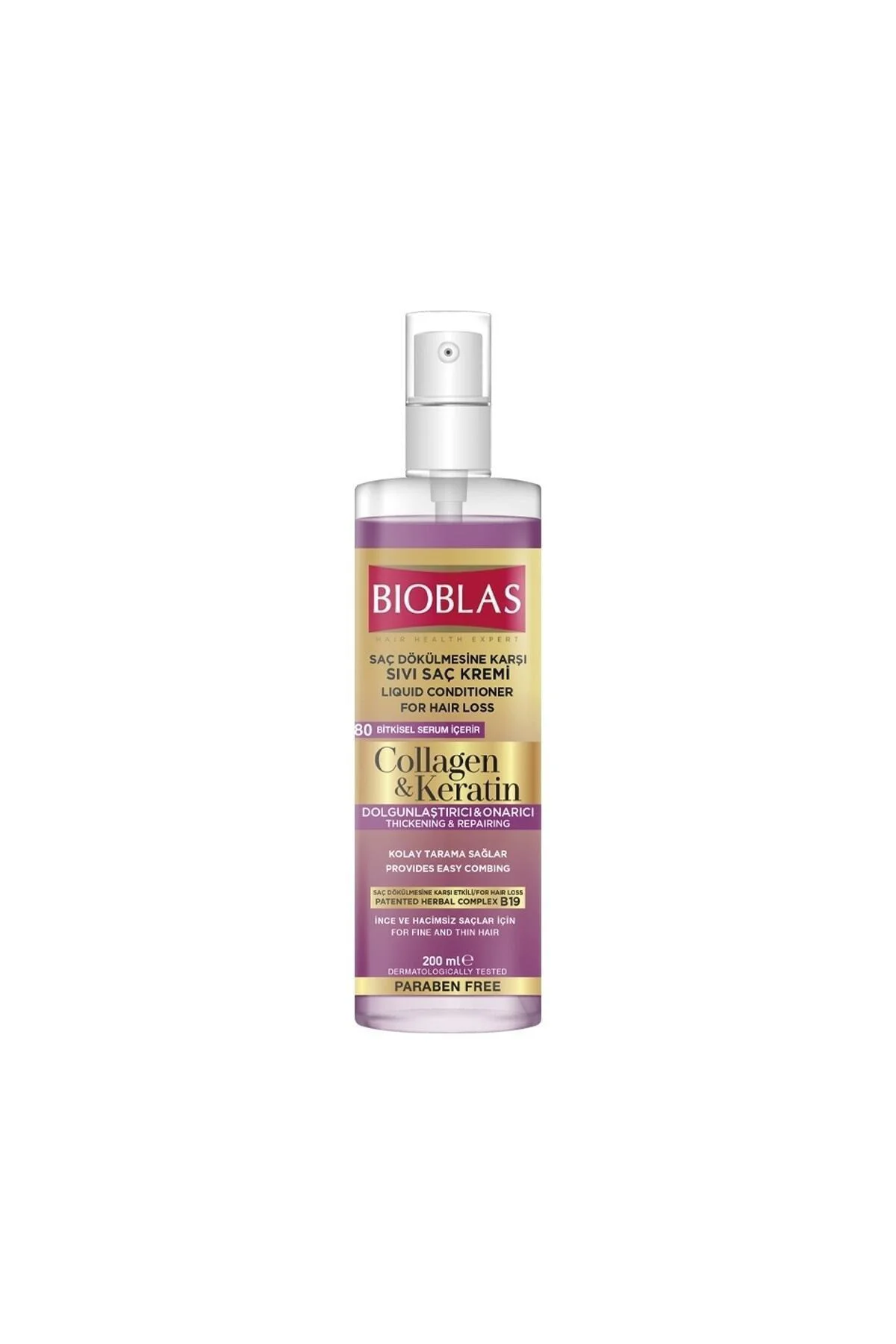 Kolajen&Keratin Dolgunlaştırıcı ve Onarıcı Sıvı Saç Kremi 200 ml Kolajen&Keratin Dolgunlaştırıcı ve Onarıcı Sıvı Saç Kremi 200 ml