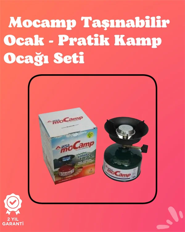 Kolay Ayarlanabilir Alevli Ve Güvenli Metal Kamp Ocağı Çok Renkli