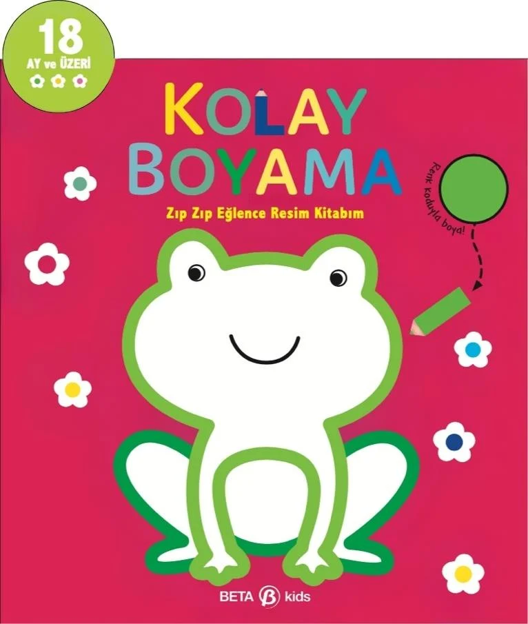 Kolay Boyama Zıp Zıp Eğlence Resim Kitabım Kolay Boyama Zıp Zıp Eğlence Resim Kitabım