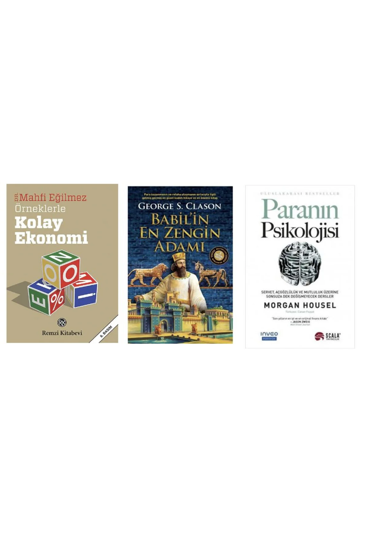 KOLAY EKONOMI+BABILIN EN ZENGIN ADAMI+PARANIN PSIKOLOJISI=3 SET Fiyatı, Yorumları ve Özellikleri