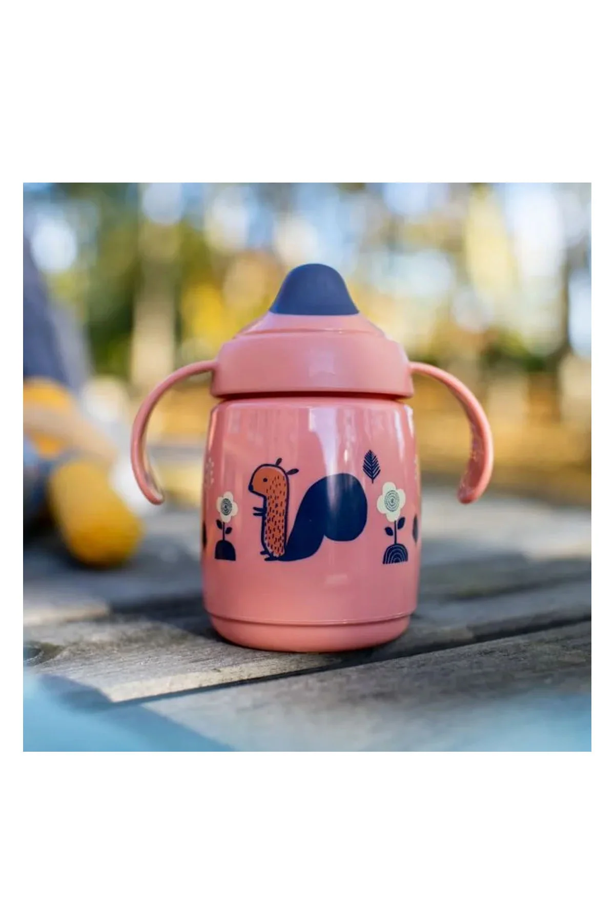 Kolay İçim Alıştırma Bardağı 300 ML Pembe