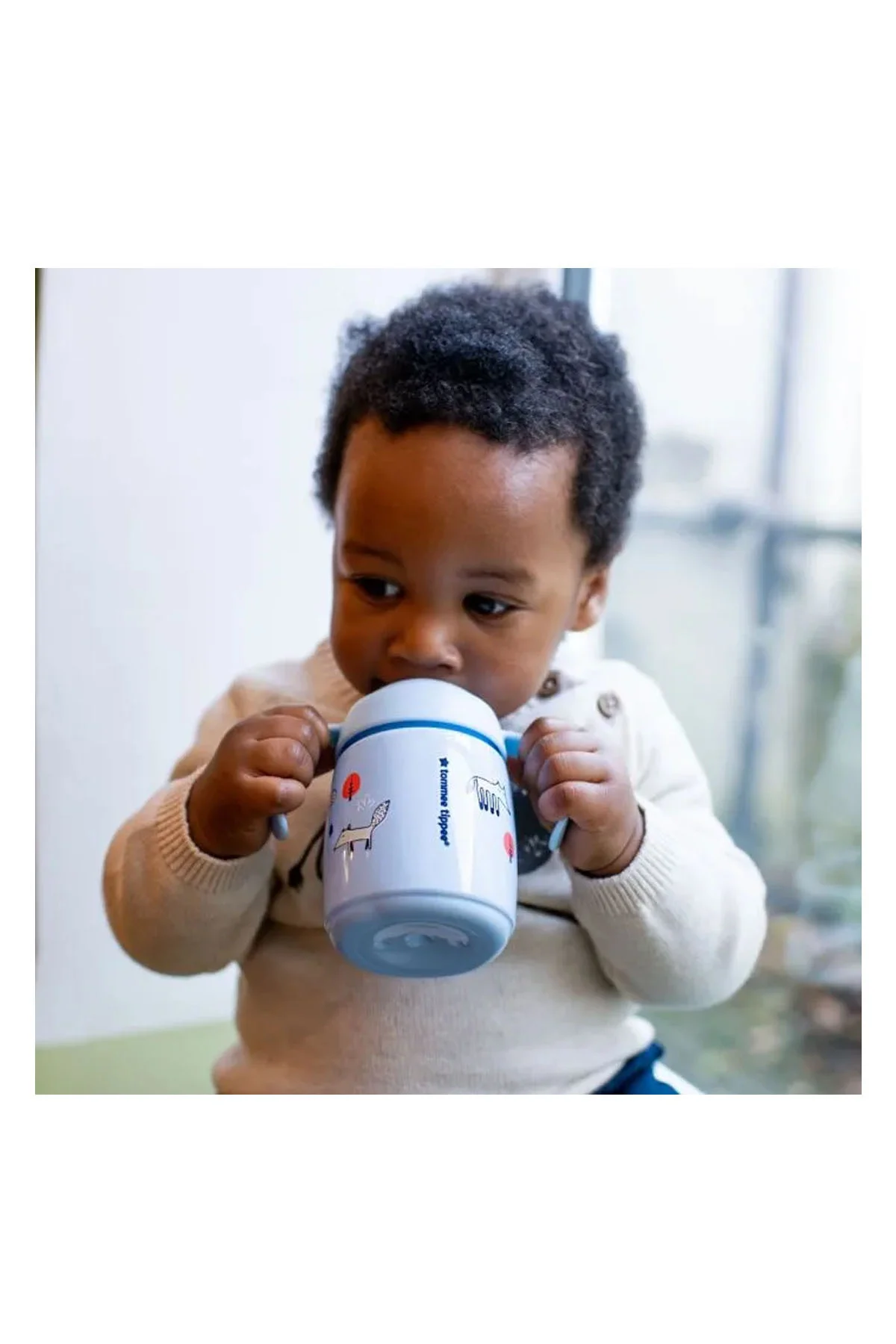 Kolay İçim Alıştırma Bardağı 300 ML Pembe