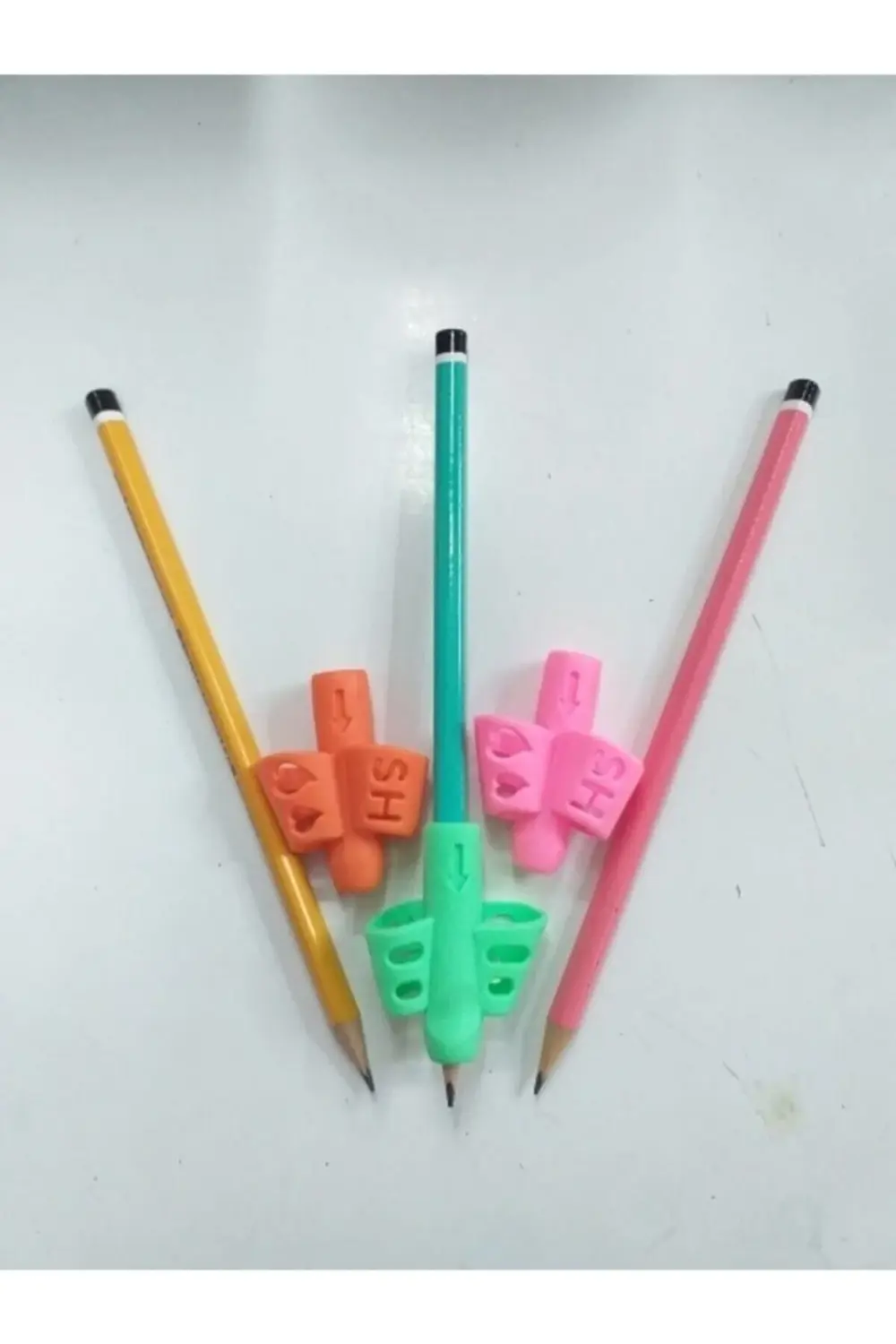 Kolay Kalem Tutma Aparatı Ve Kurşun Kalem 3 Lü Set Bş.k