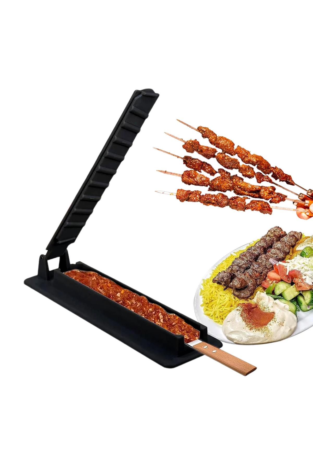 Kolay Kebap Yapma Aparatı Adana Urfa Dürüm Kalıbı
