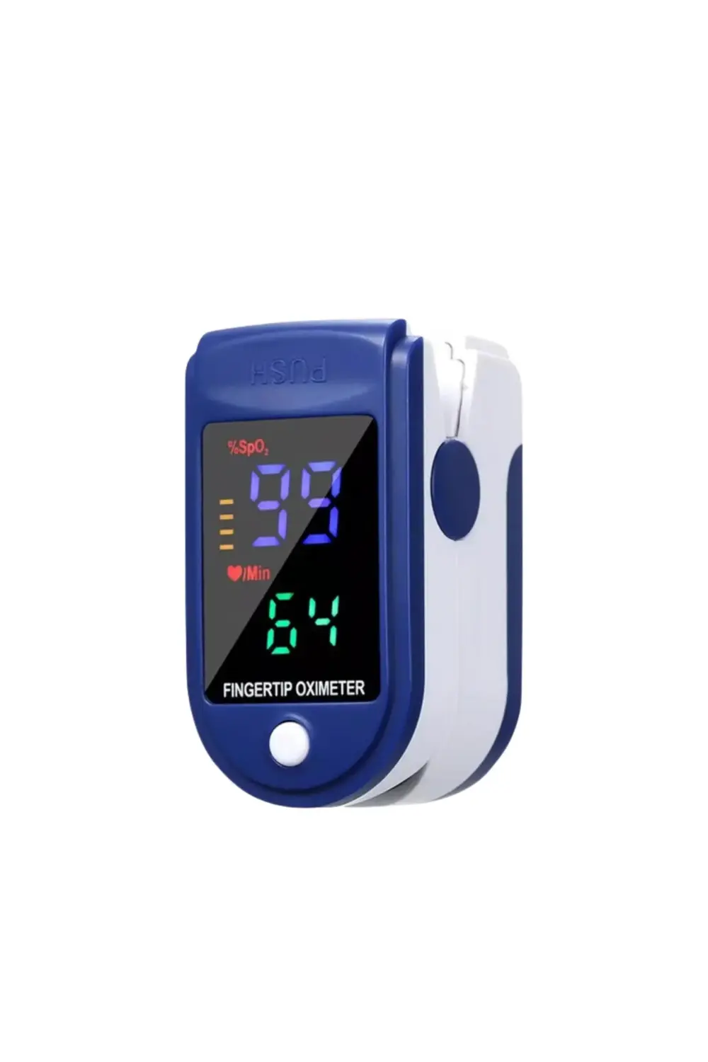 Kolay Kullanımlı Parmak Tipi Pulse Oksimetre Ev Tipi Kullanım