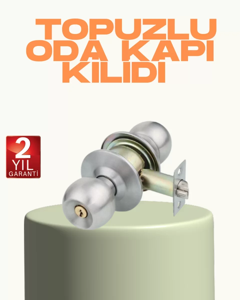 Kolay Montajlı Modern Tasarım Topuzlu Kilit - Lisinya