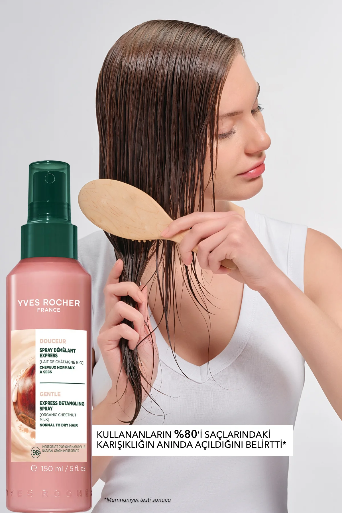 Kolay Saç Tarama Spreyi - Tüm Saçlar/ Douceur -Vegan -150ml