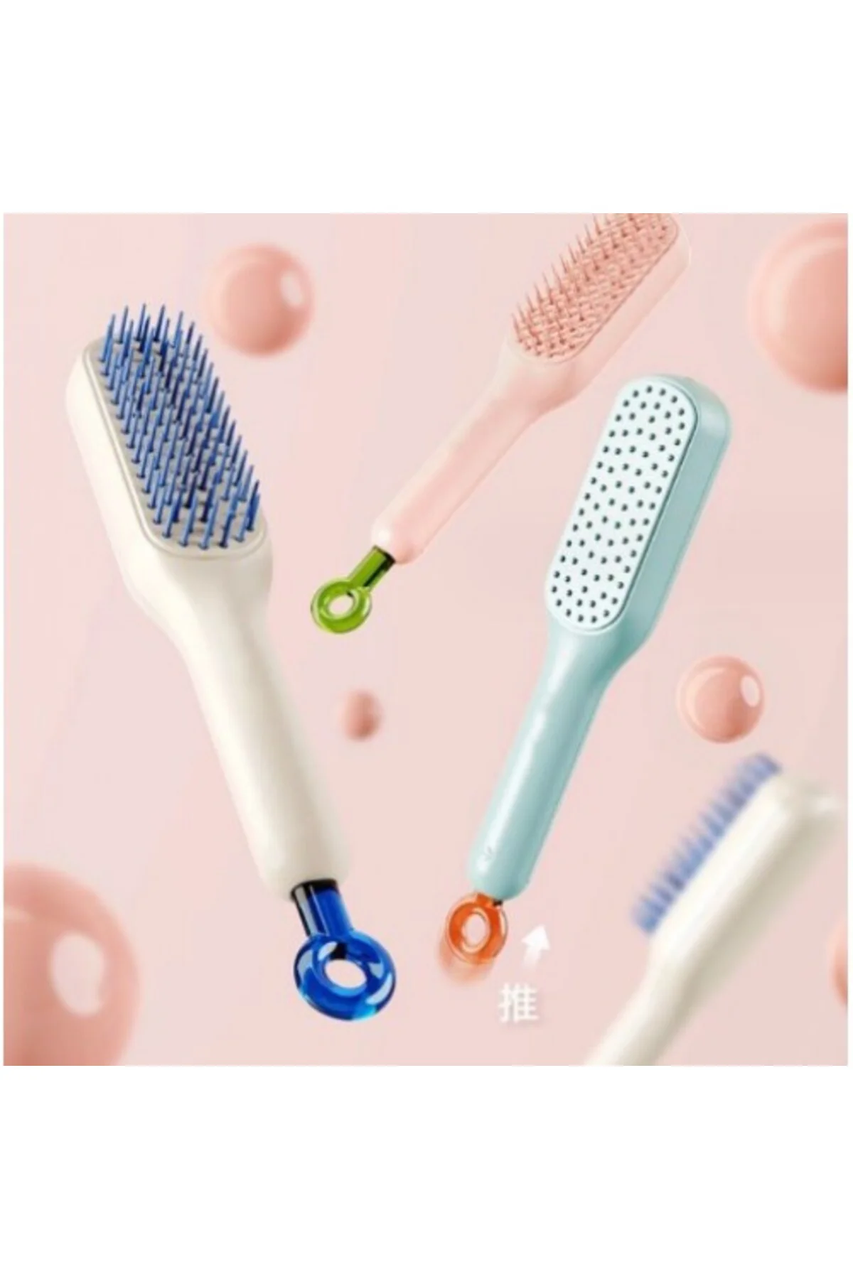 Kolay Temizlenen Saç Fırçası