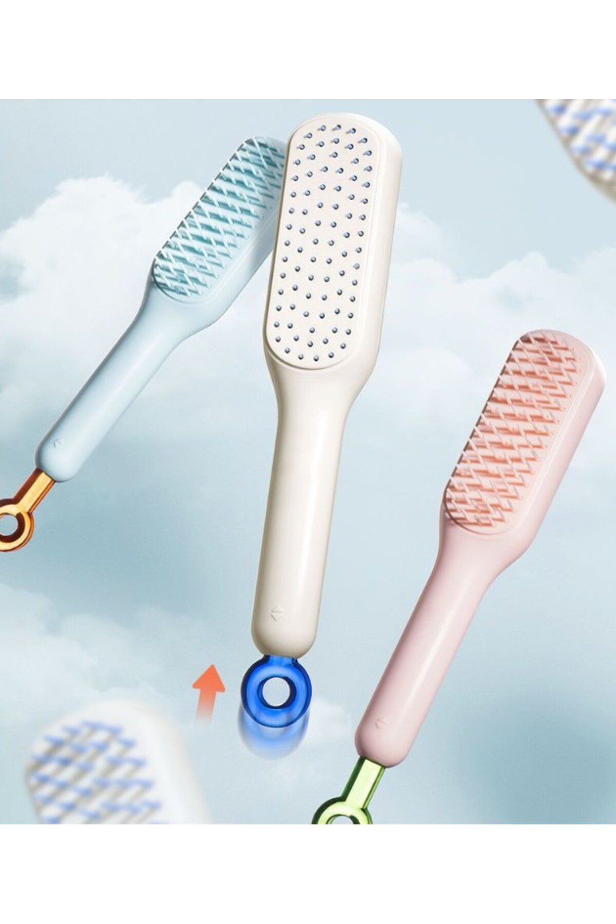 Kolay Temizlenen Saç Fırçası