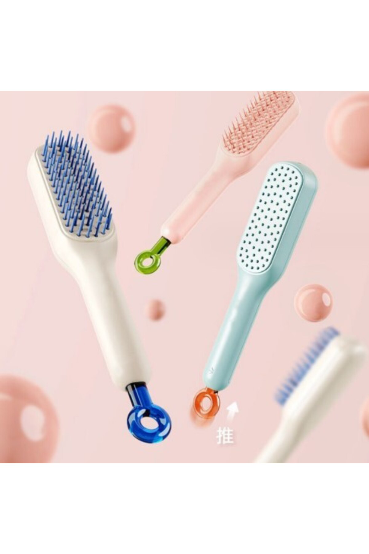 Kolay Temizlenen Saç Fırçası