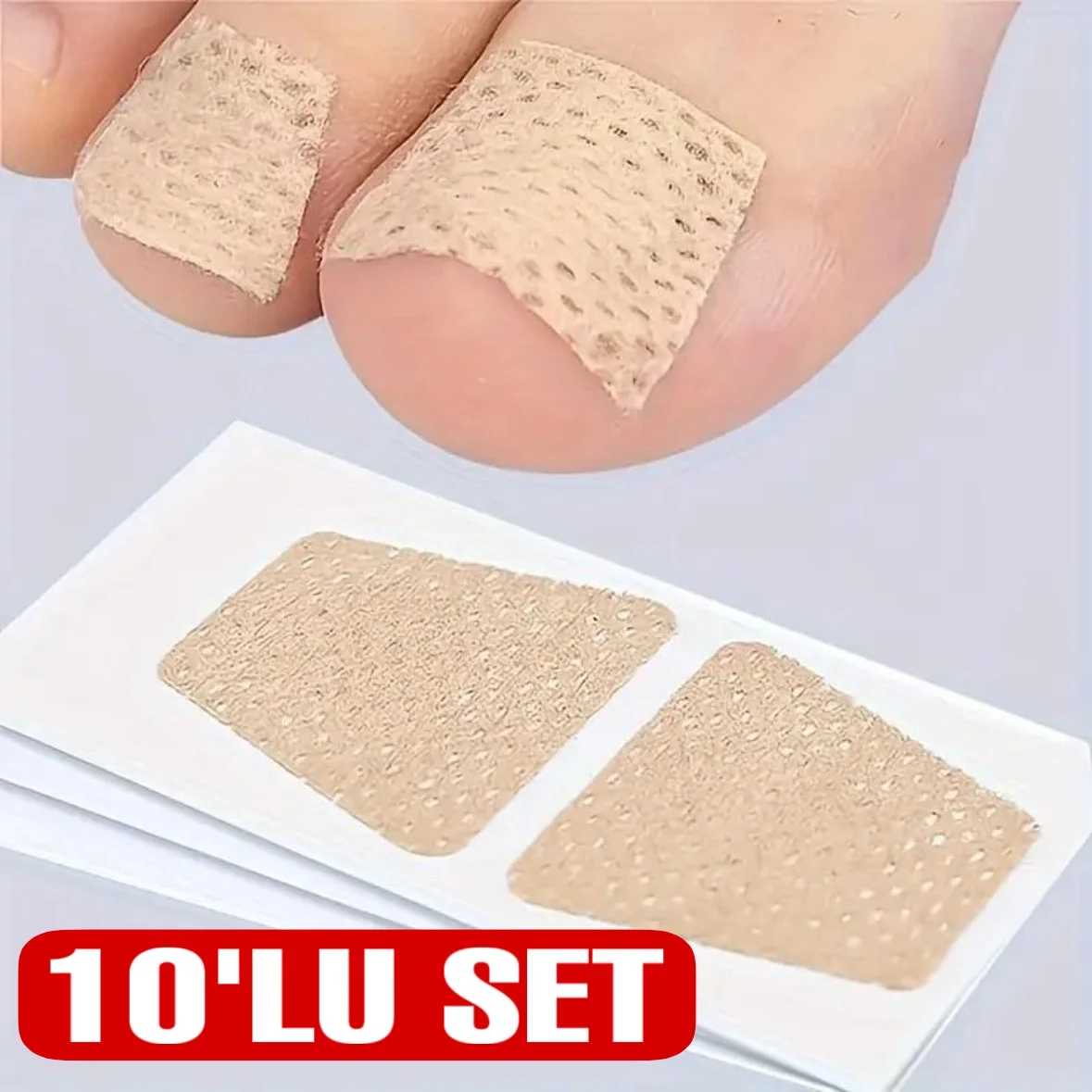 Kolay Uygulanabilir Ayak Tırnağı Onarım Yaması (10lu Set) Kolay Uygulanabilir Ayak Tırnağı Onarım Yaması (10lu Set)